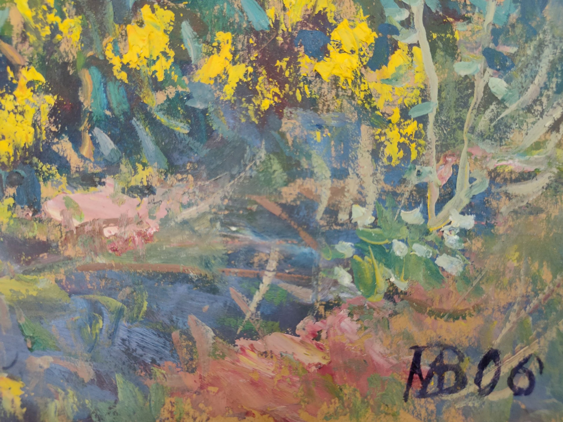 Artist's signature 