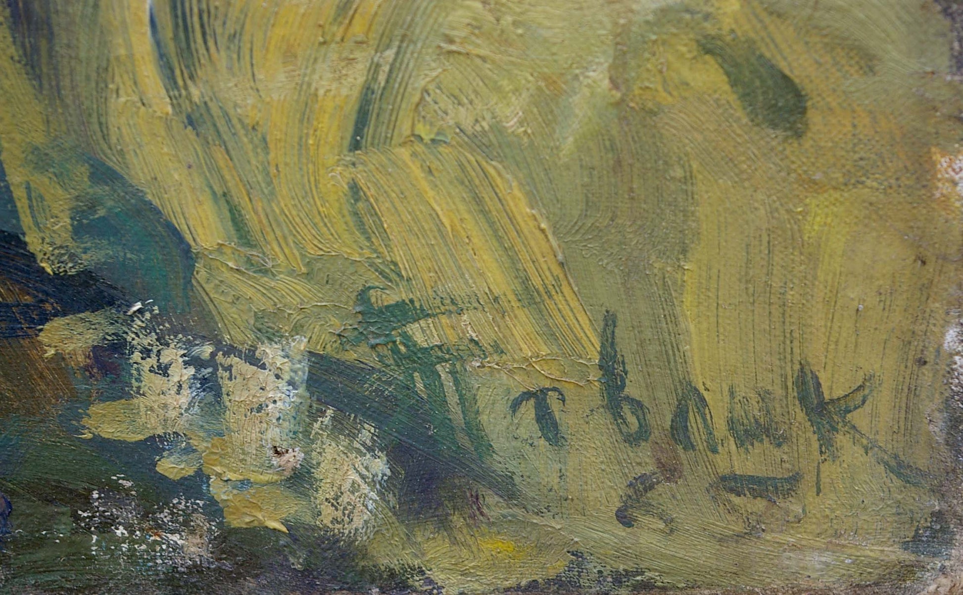Abstract oil painting of Lenin with children by Pavlyuk Georgy Nikolaevich