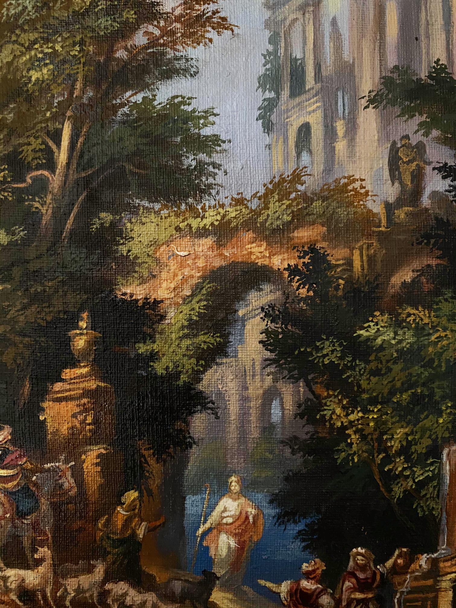 city painting art