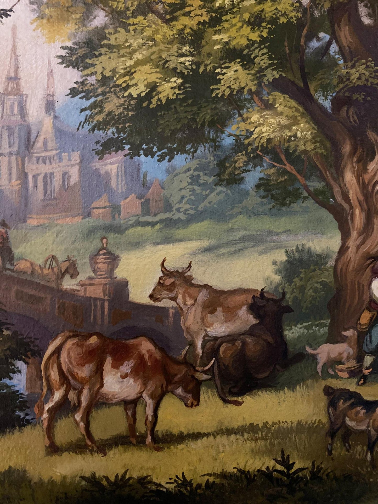 oil animal painting