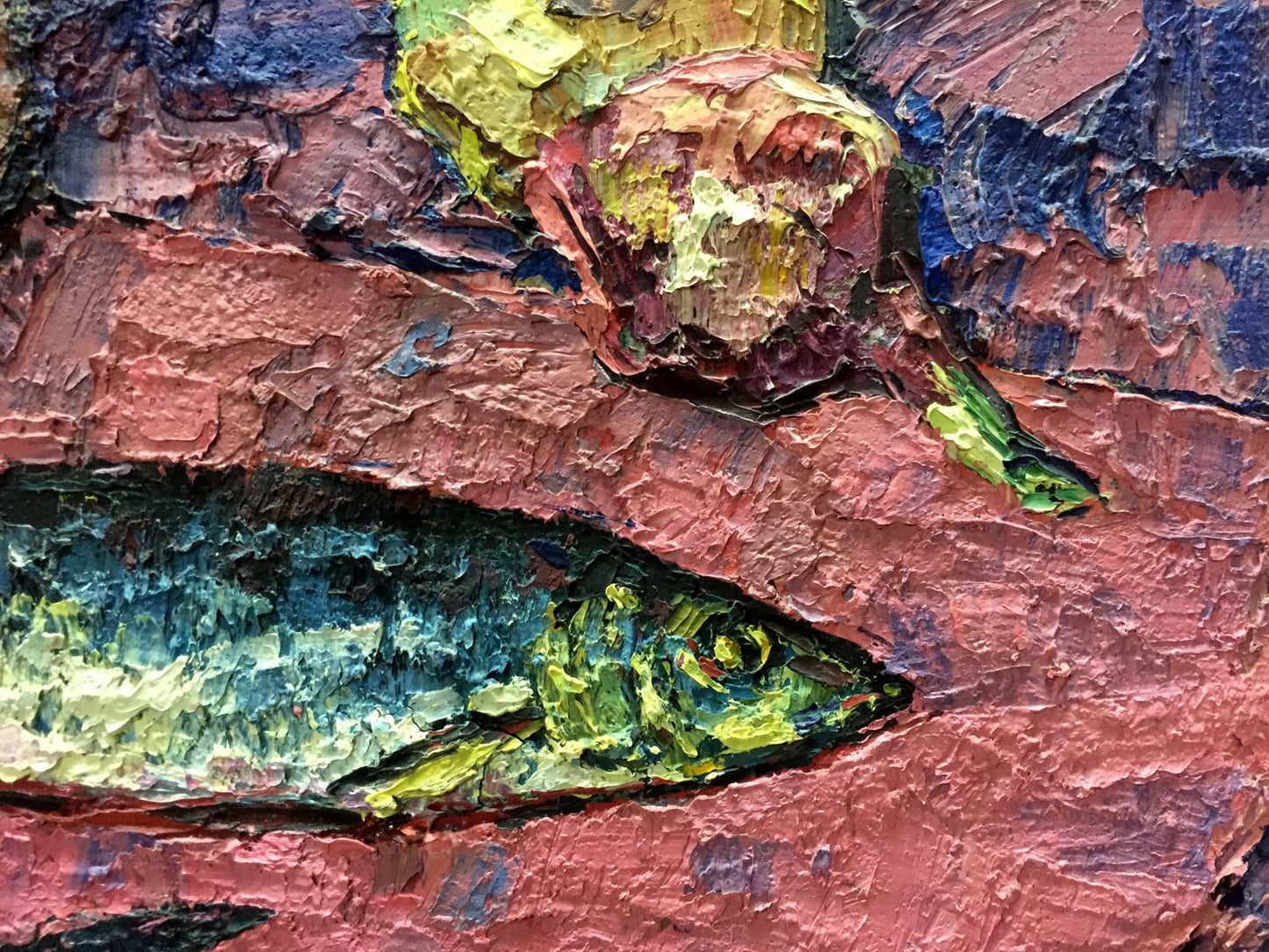 Oil Painting Fish