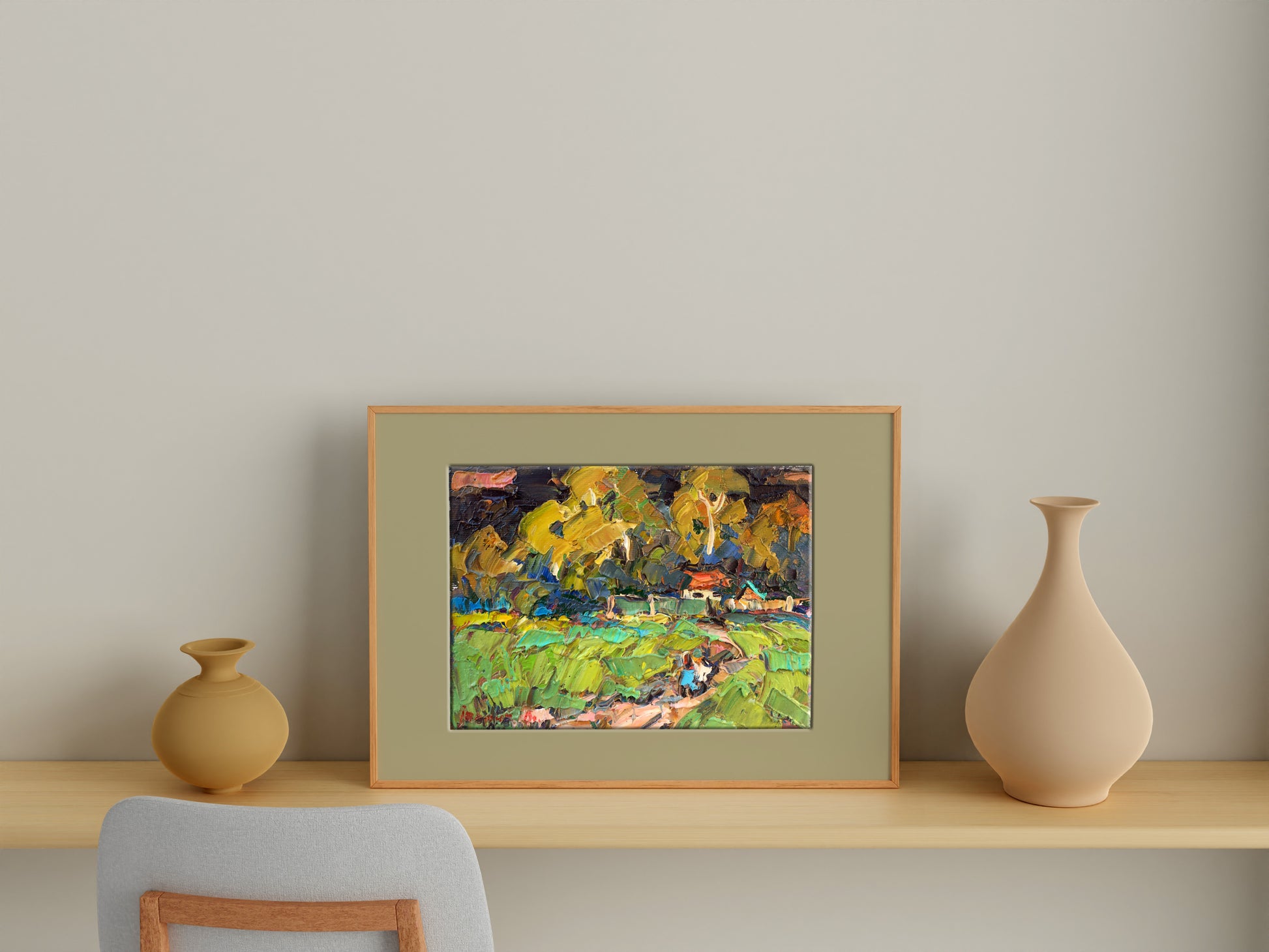 Oil painting