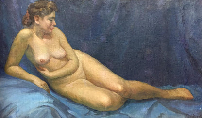 Oil painting Portrait of a female figure Dorofeev Alexander Ivanovich