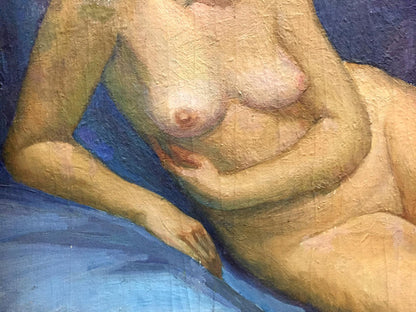 Oil Portrait Girl Figure