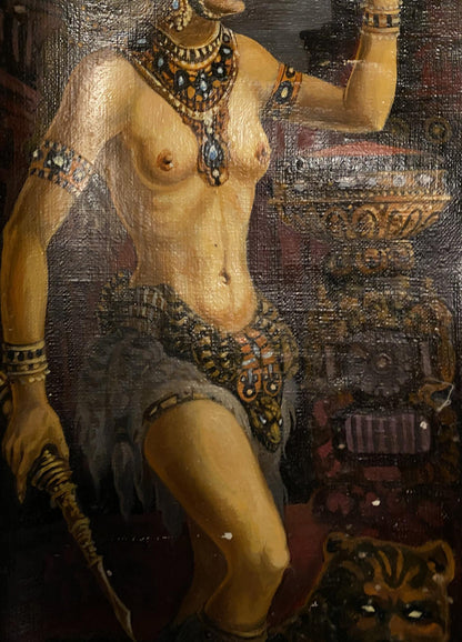 oil nude girl