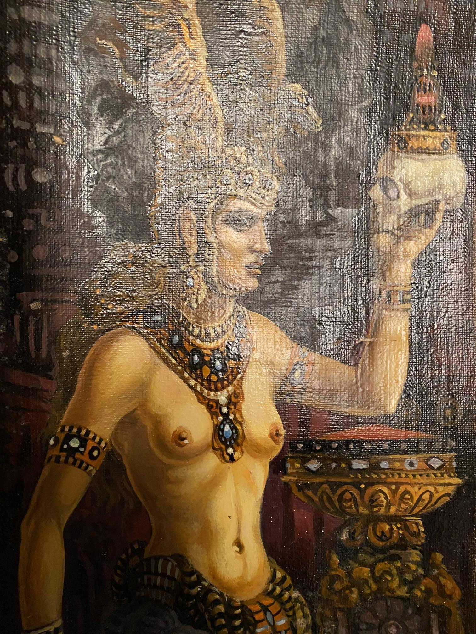 oil portrait art