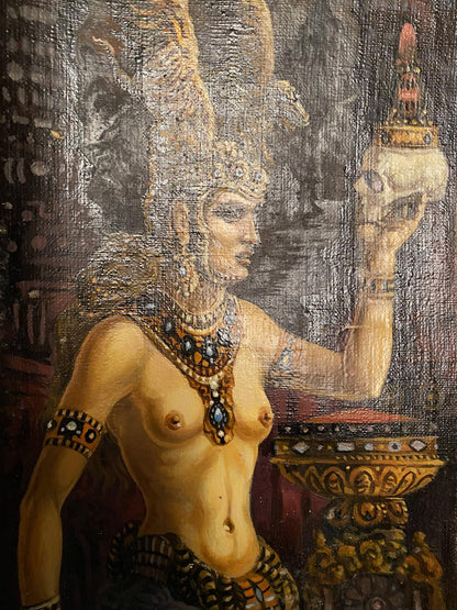 oil portrait art