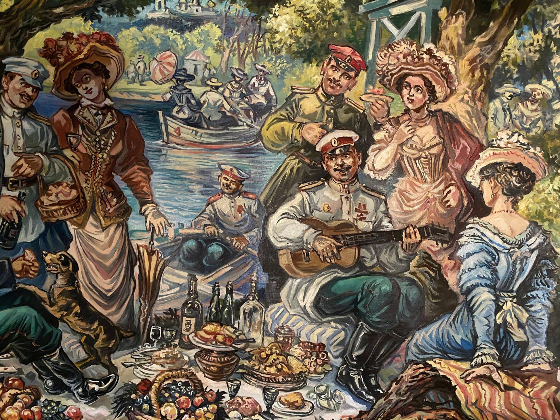 oil people art