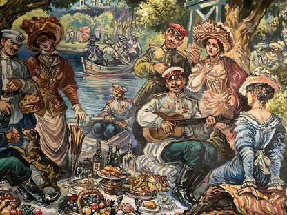 oil people art