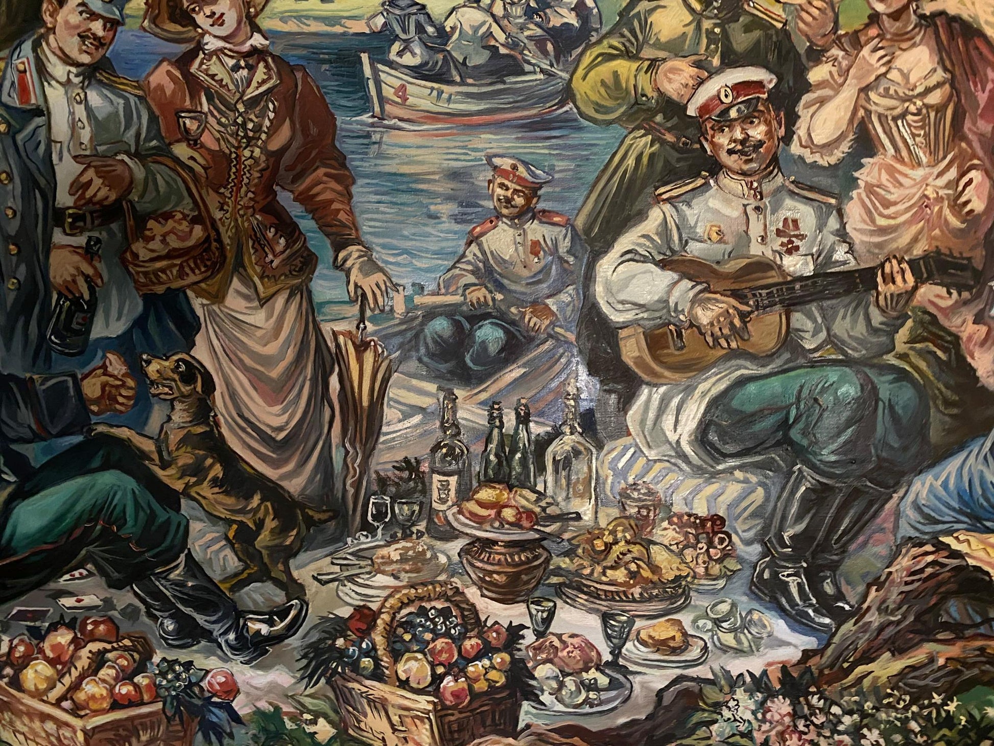 oil people art