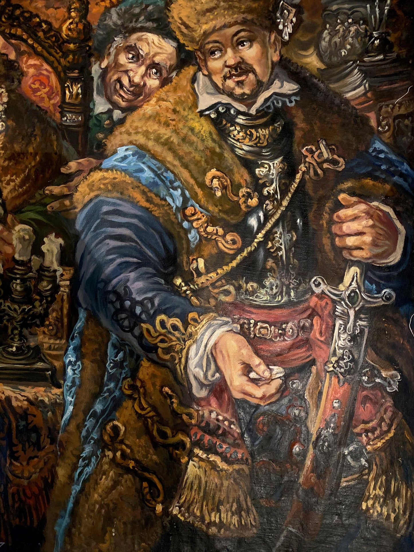oil painting portrait
