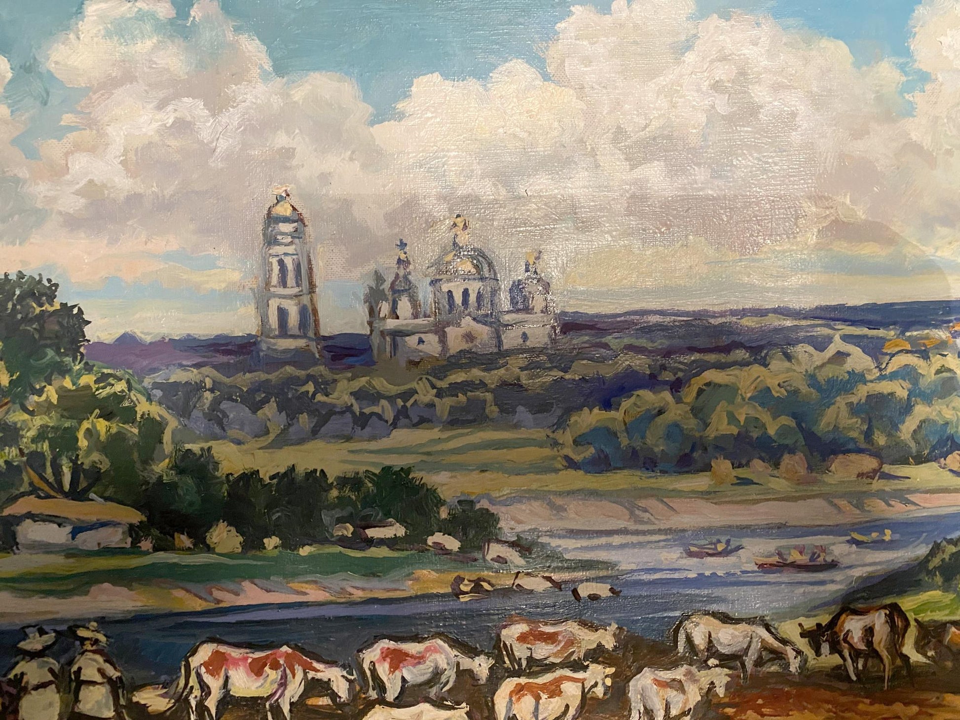 city painting