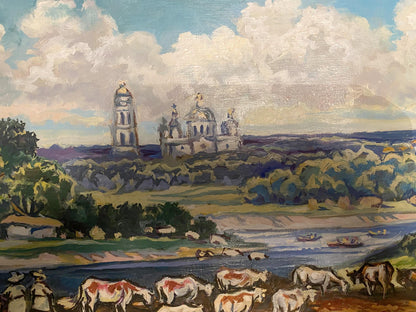city painting