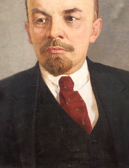 Formal portrait of Vladimir Lenin by Anatoly Leonidovich Nasedkin