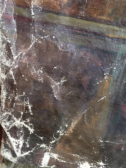 Victor Shingur’s artwork "Portrait of Lenin in His Office" in oil