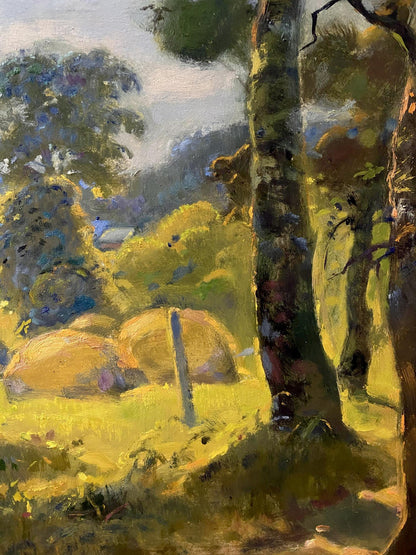 oil nature painting