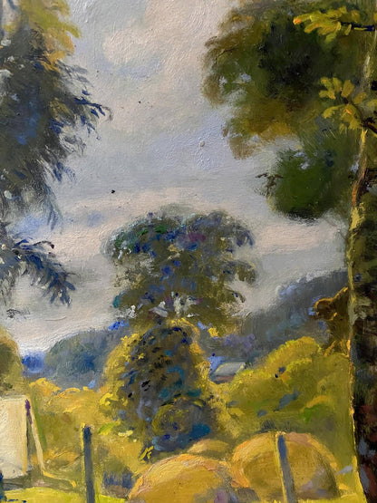 oil summer painting