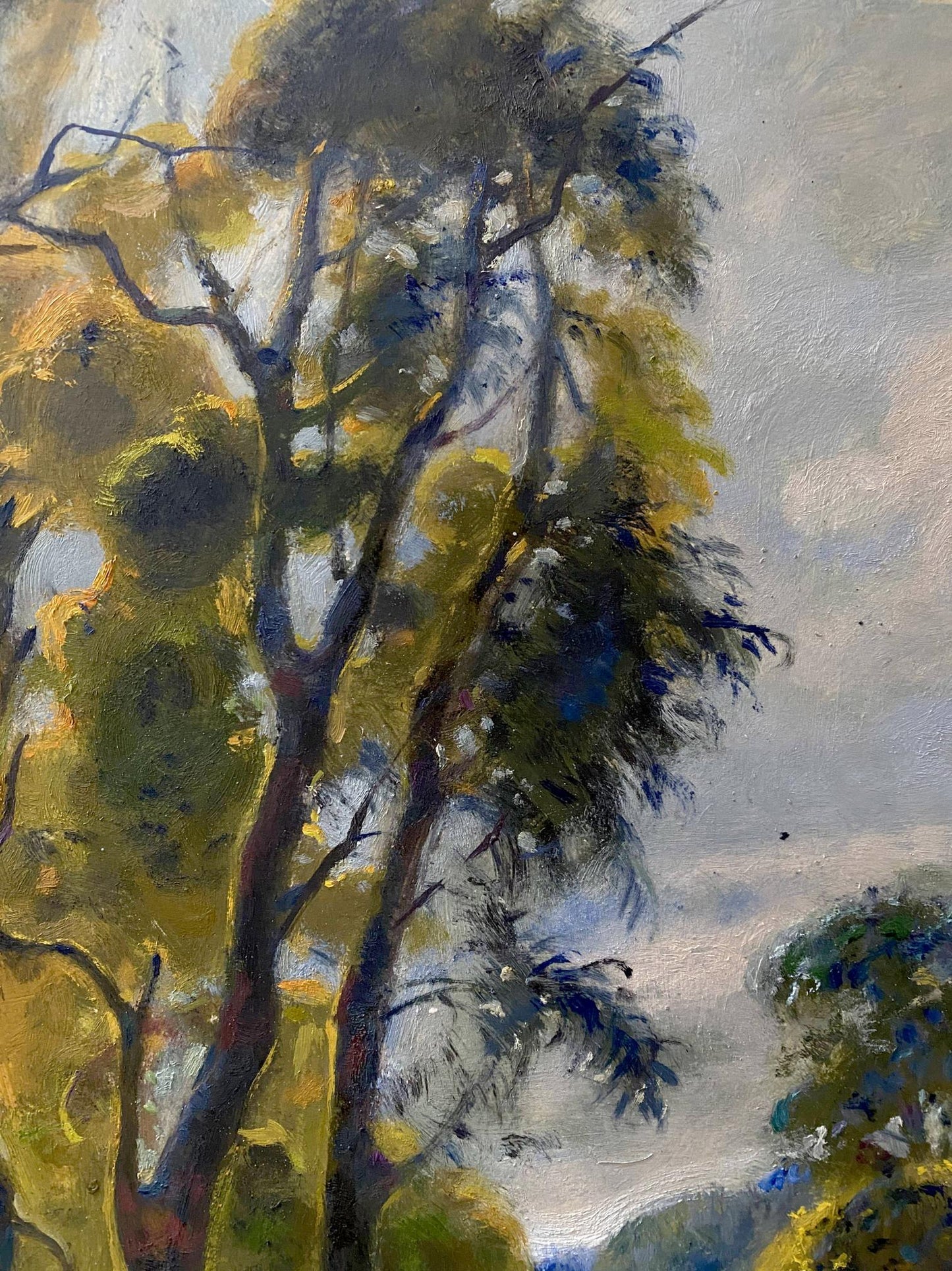 forest painting