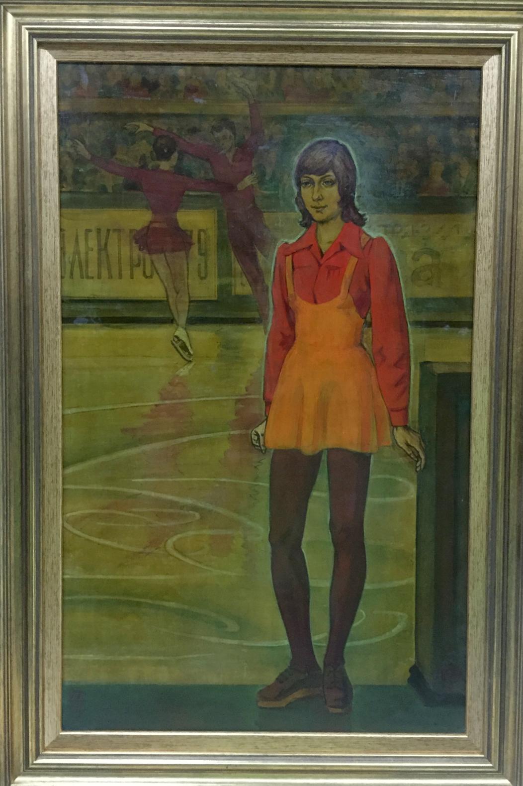 Oil painting Debutante by Strelnikov Vladimir Vladimirovich, framed