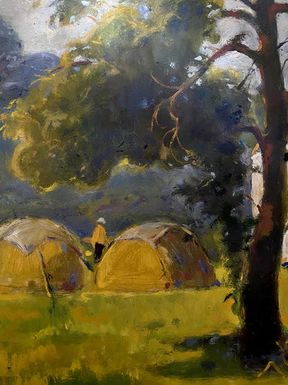 forest painting art