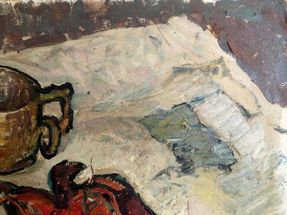 Oil painting Cancer on the Table by Sakhnenko Victor Ivanovich