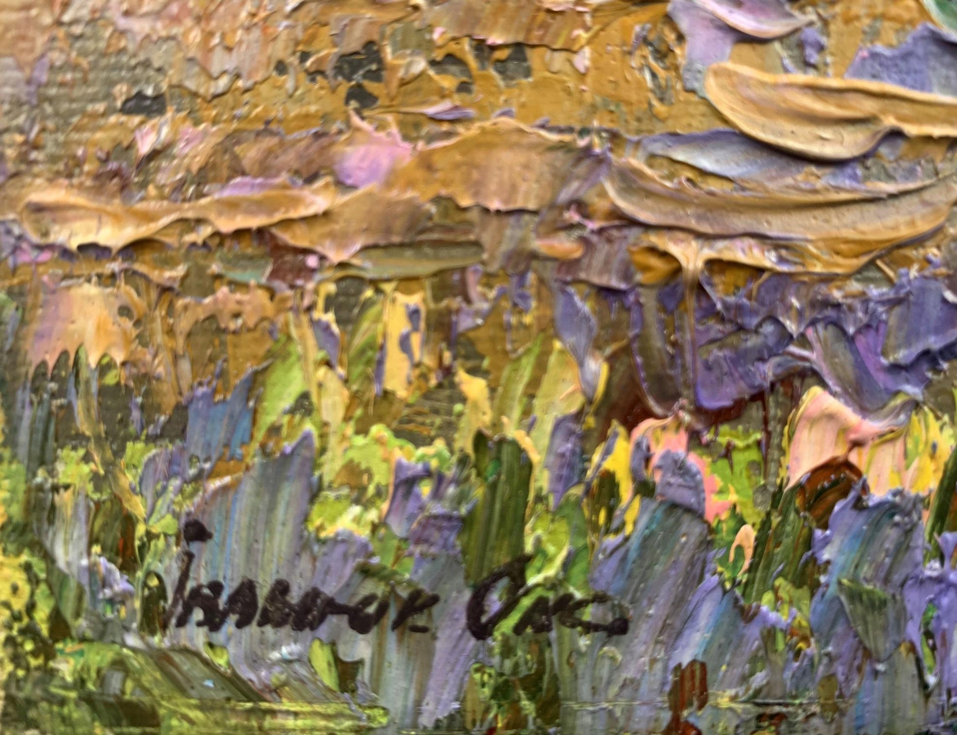 Artist's signature 