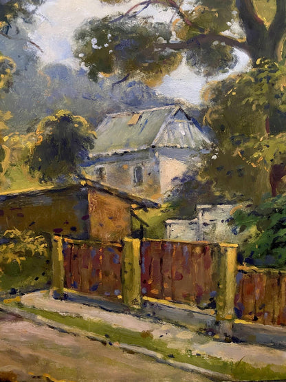 oil village art