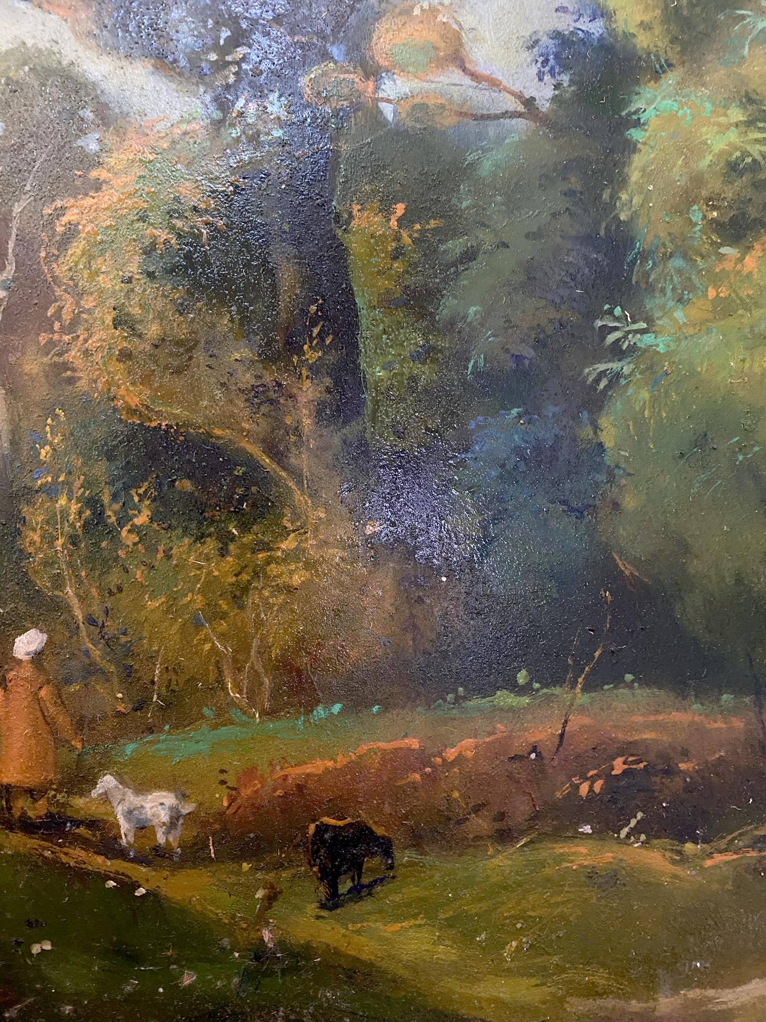 forest painting