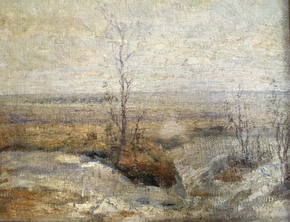 Impressionistic oil painting Fall has come by Popov Alexey Alekseevich