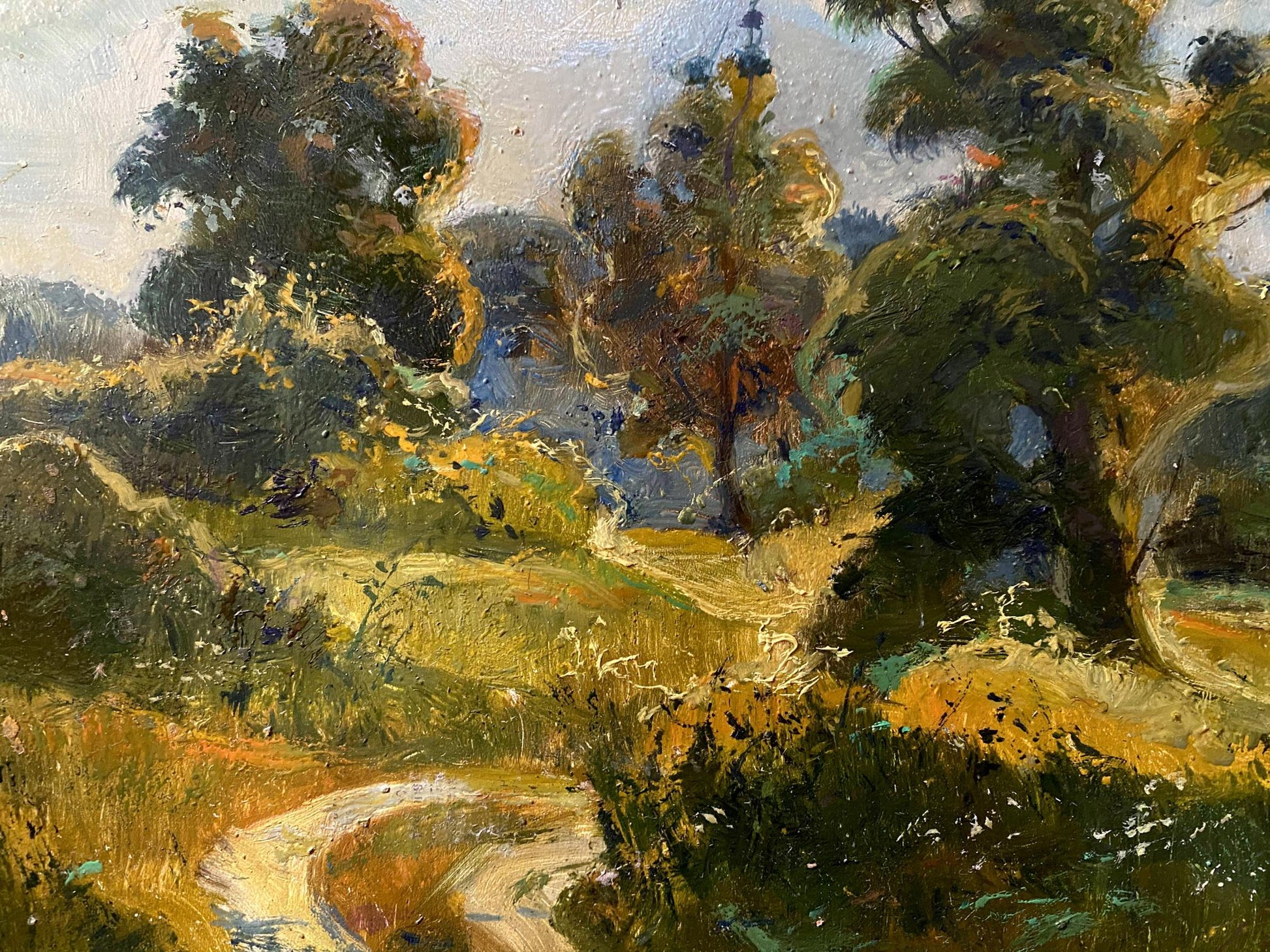 oil forest landscape