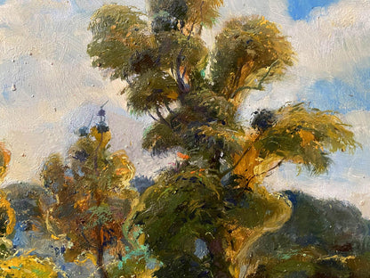 forest painting