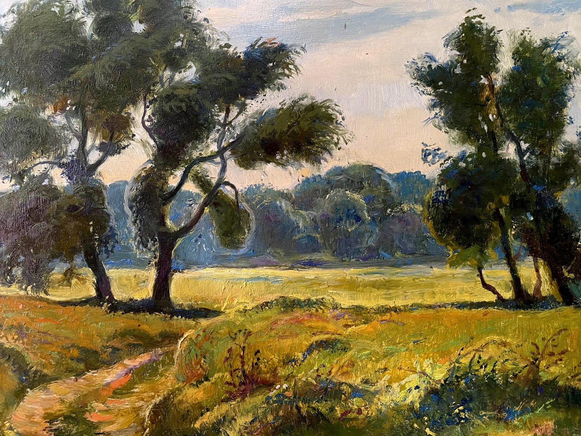oil forest landscape