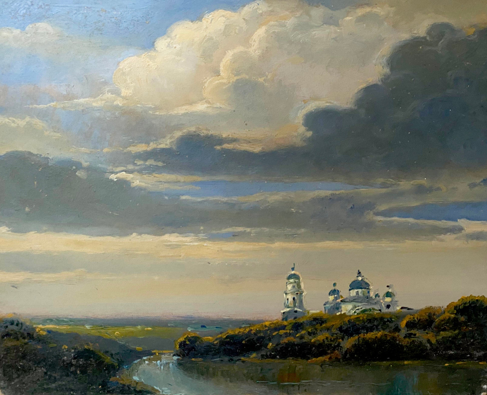 Oil painting Monastery buy