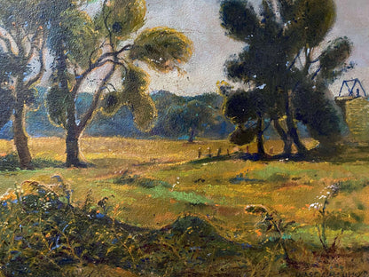 oil nature painting