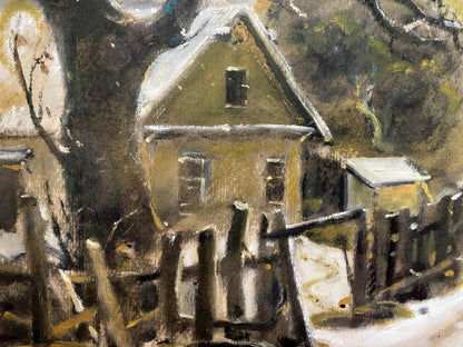 houses painting