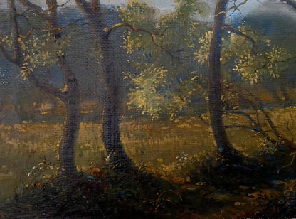 oil summer painting