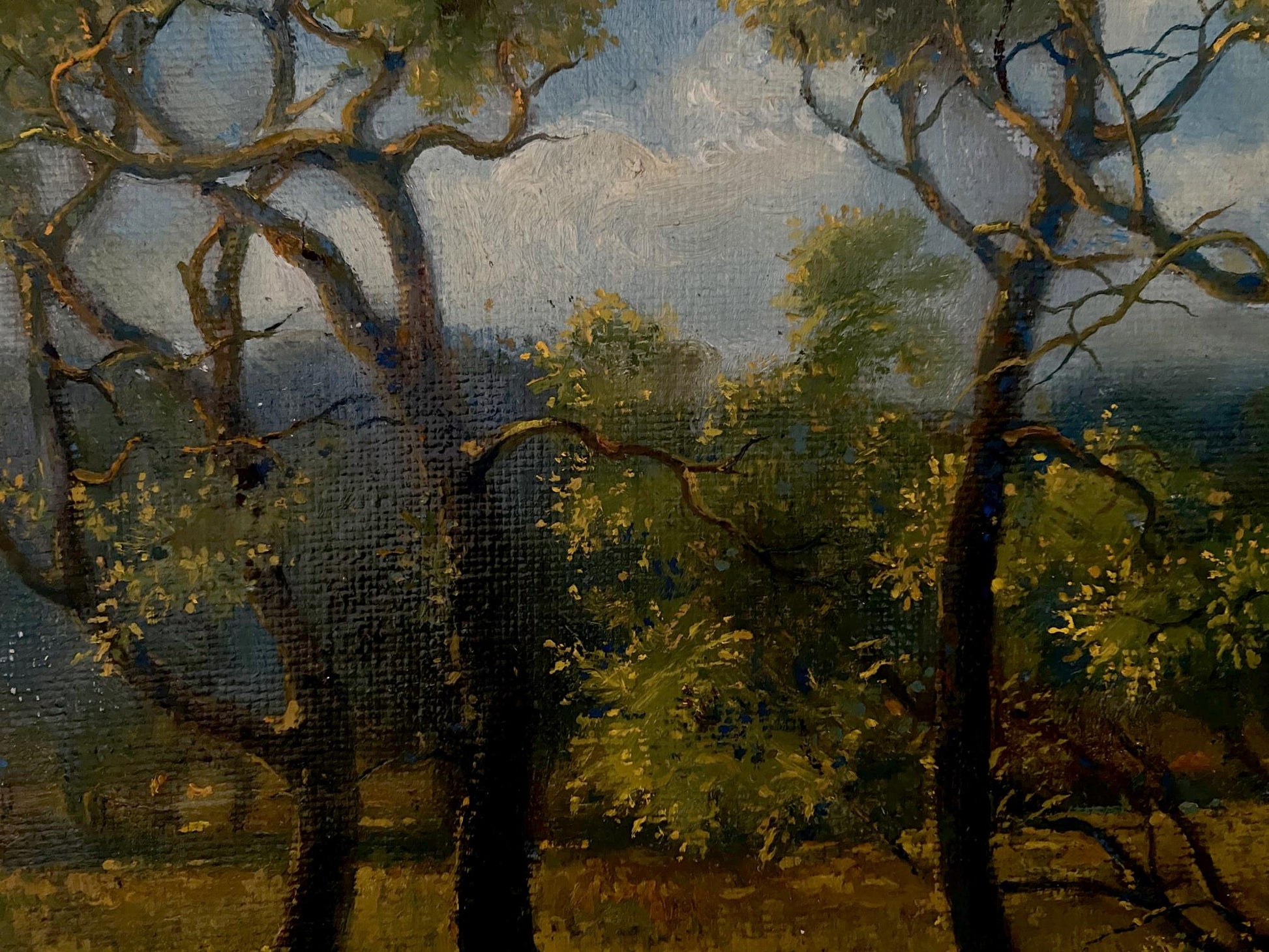 forest painting art