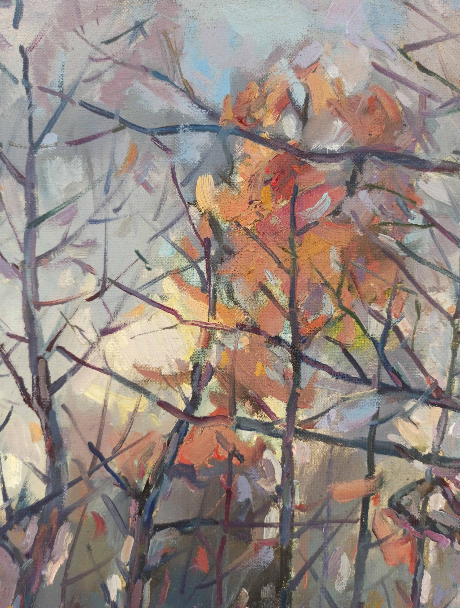 Oil painting landscape 