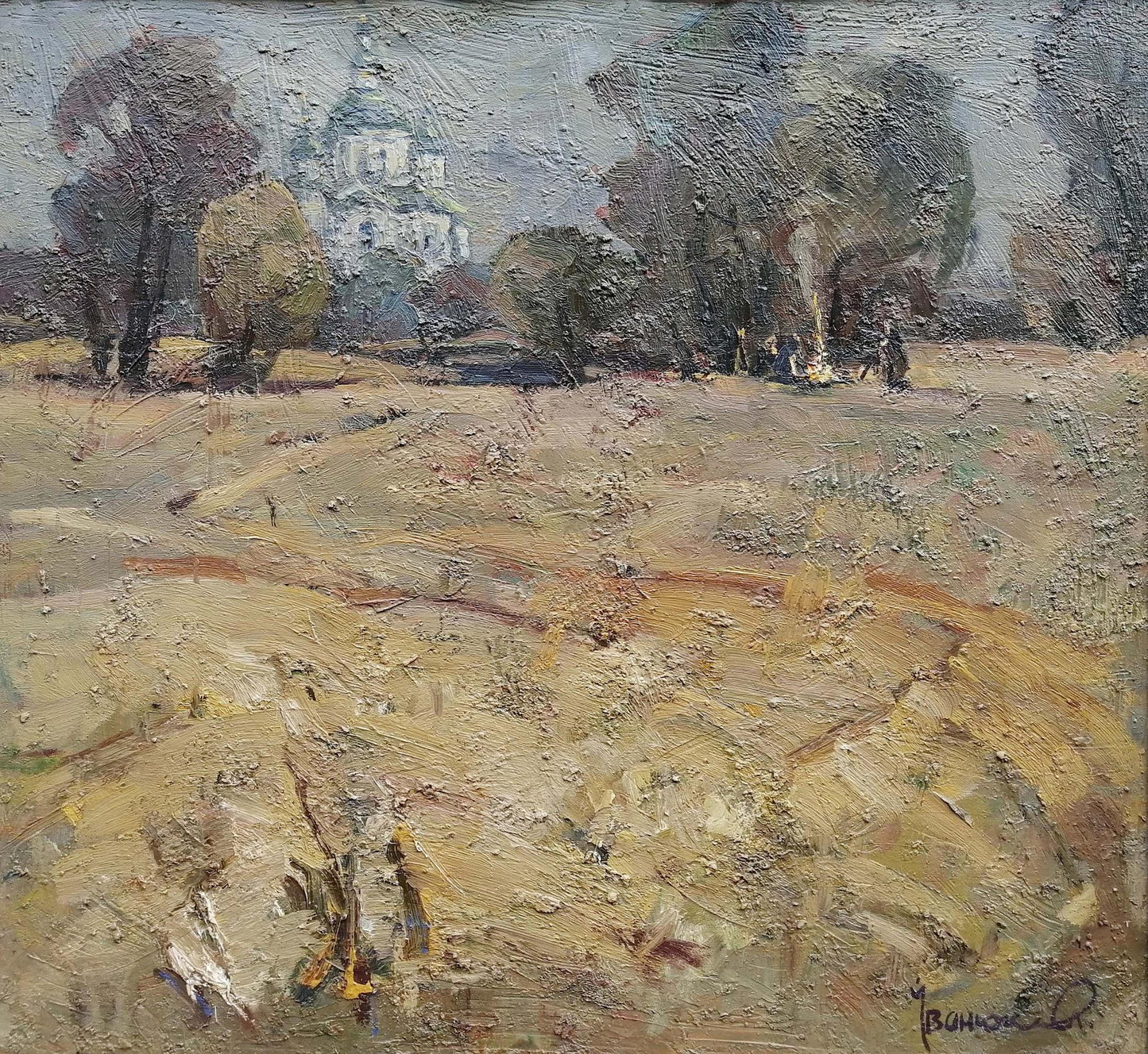 Oil painting Sorochyn evenings Ivanyuk Alex