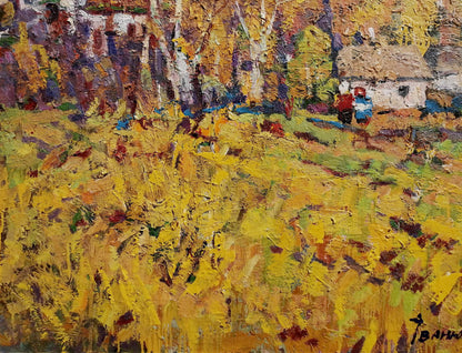 Rural landscape Art