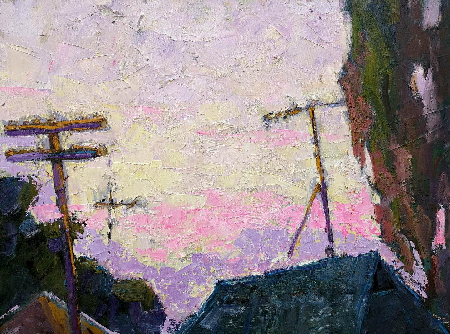 Village landscape Art