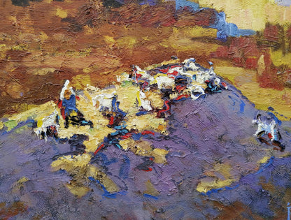 Village landscape Art