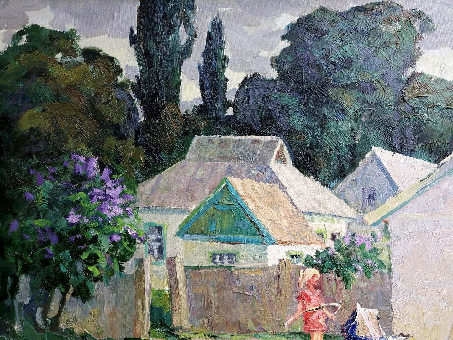 Rural landscape Art