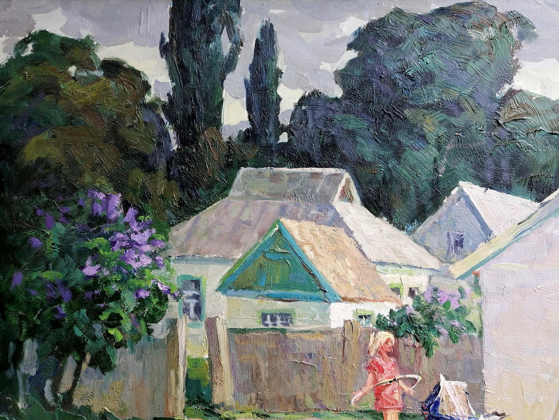 Rural landscape Art