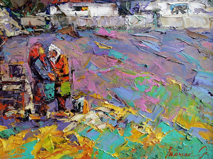  Village landscape Art