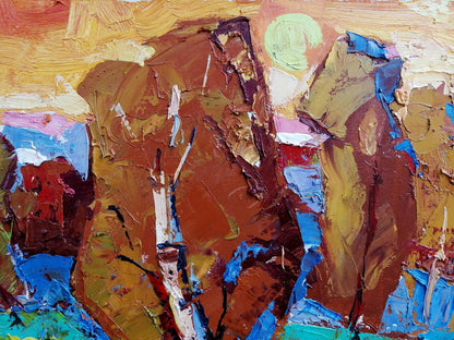 Oil painting