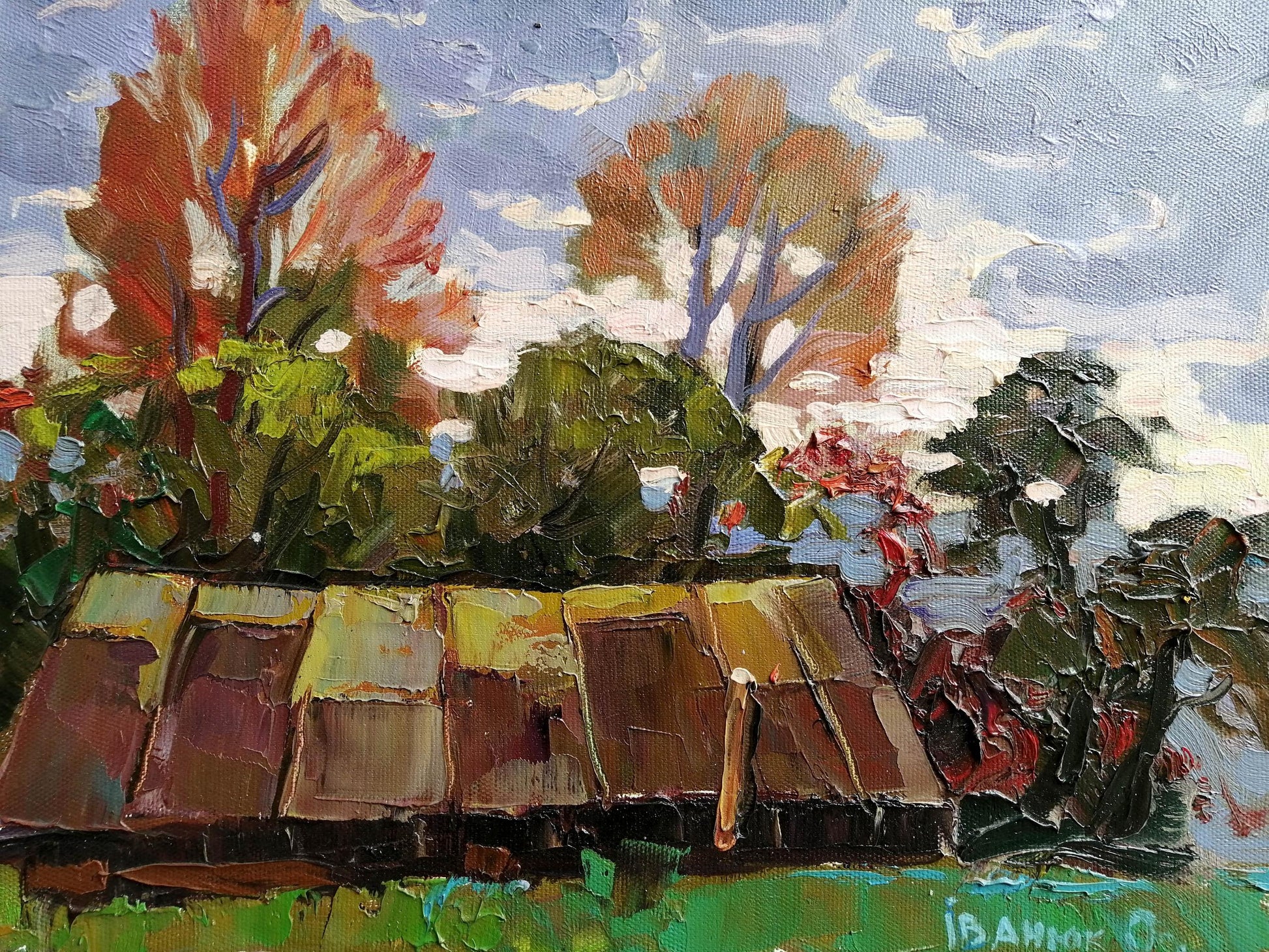 Oil painting