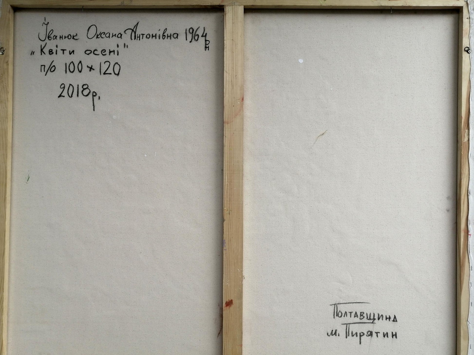 Backdrop of the painting