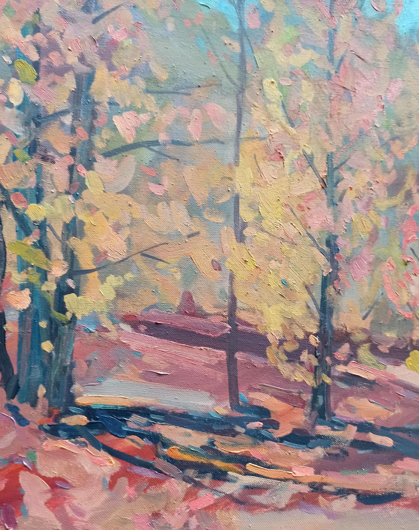Autumn River Landscape 