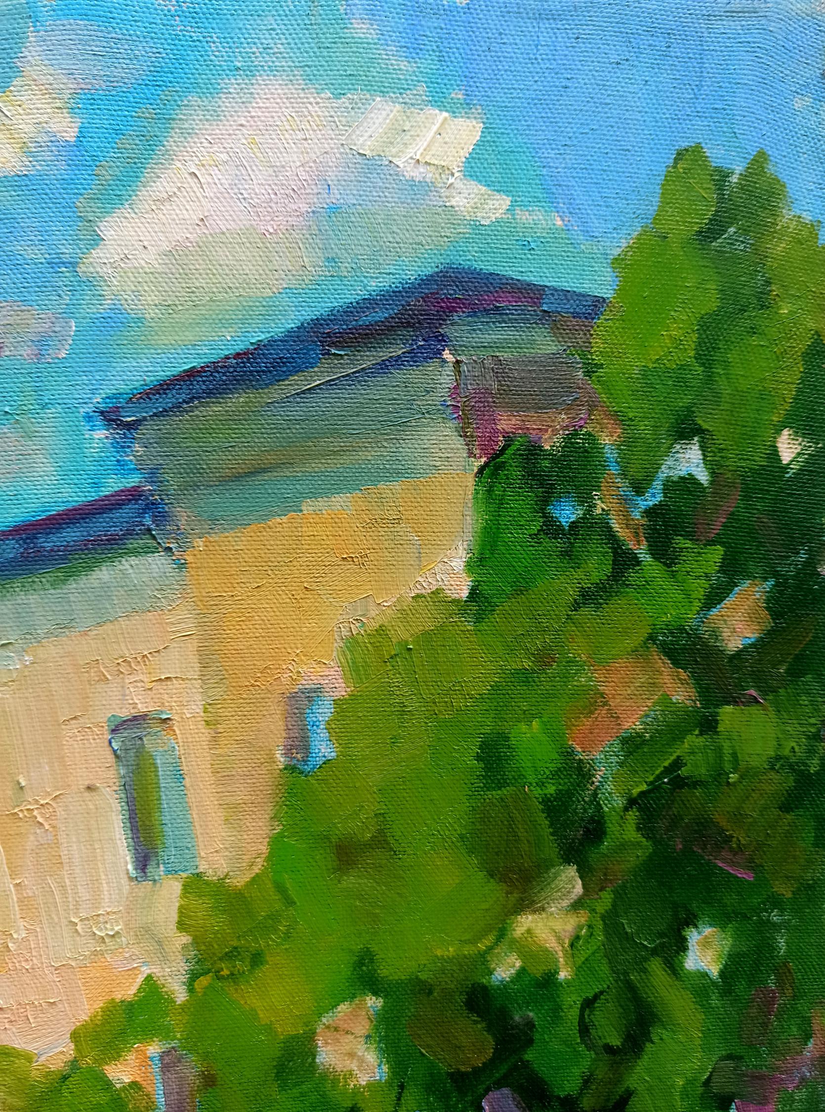 Oil painting Cityscape